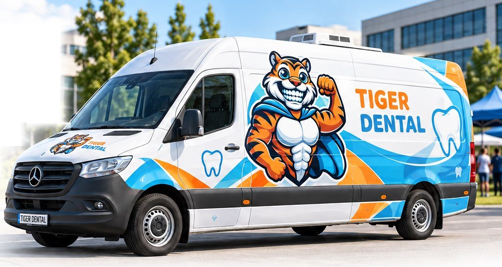 Dentobus Tiger Dental – mobilny gabinet na bazie Mercedesa Sprintera